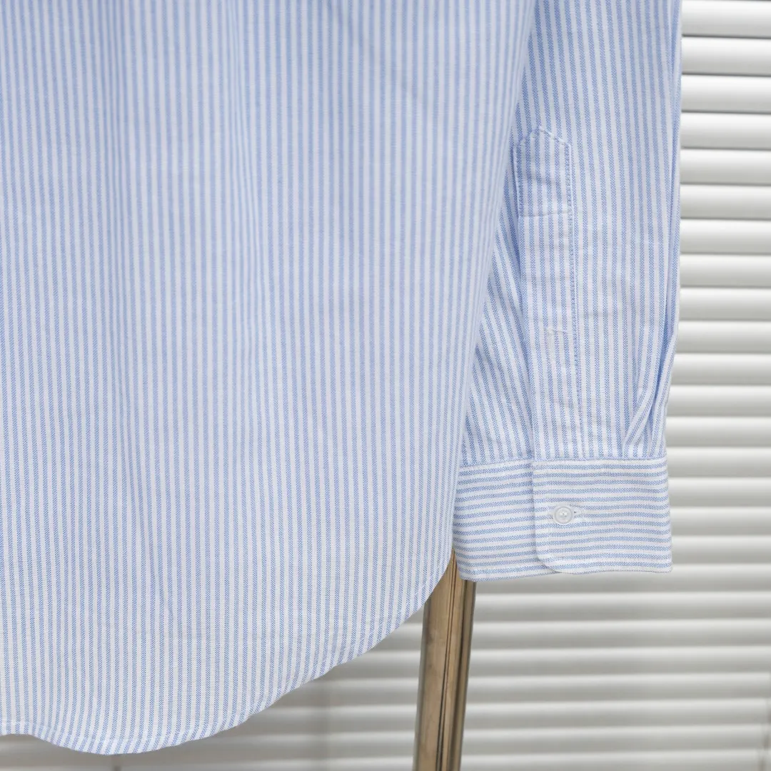 P250 top version (difference in currency) Style: Ralph Lauren POLO embroidered striped long shirt POLO Color: Picture color Size: S-XL Fabric: Pure cotton Accessories: Full set of customized accessories No gender distinction Same style for men and women